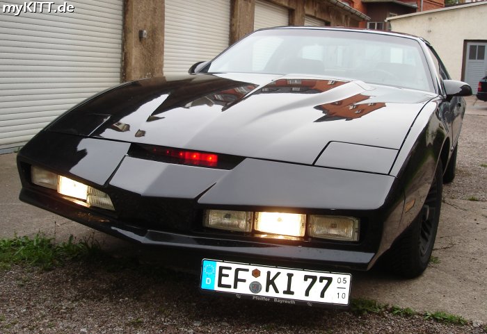 K.I.T.T. unterwegs -  - My Knight Rider K.I.T.T.-replica